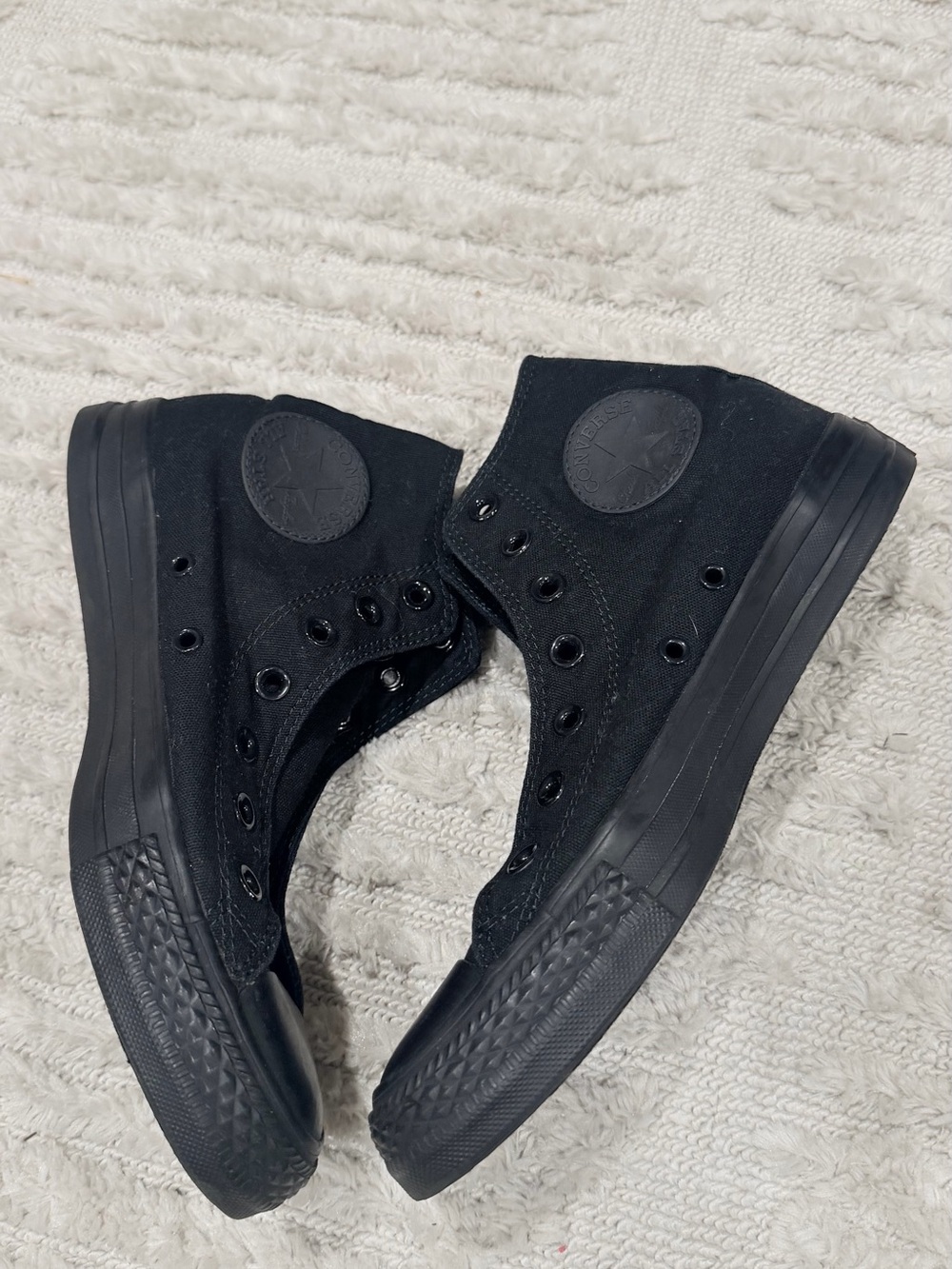 Converse Black High-Top Canvas Sneakers